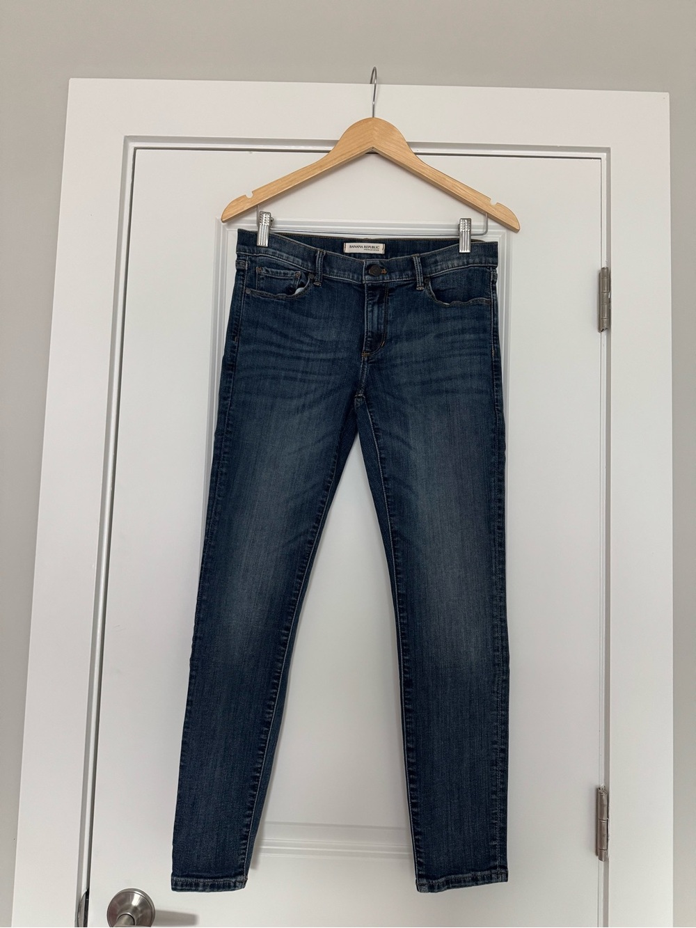 Banana Republic Women's Skinny Ankle Jeans - Dark Indigo